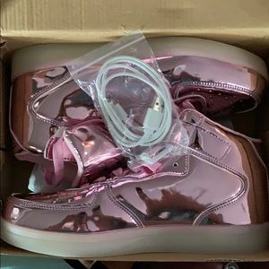 light up pink high tops